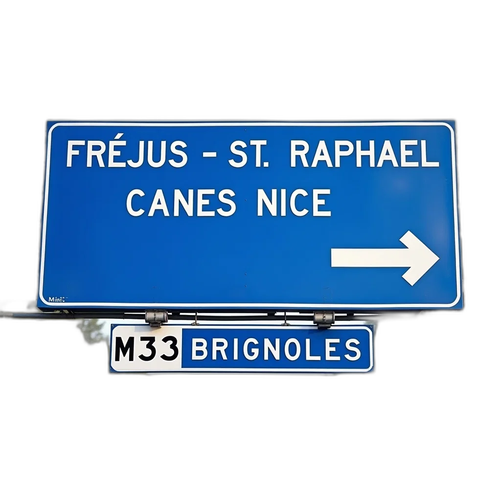 city street, neon lights, blue, highway, sign, white, text, arrows transparent PNG cut-out