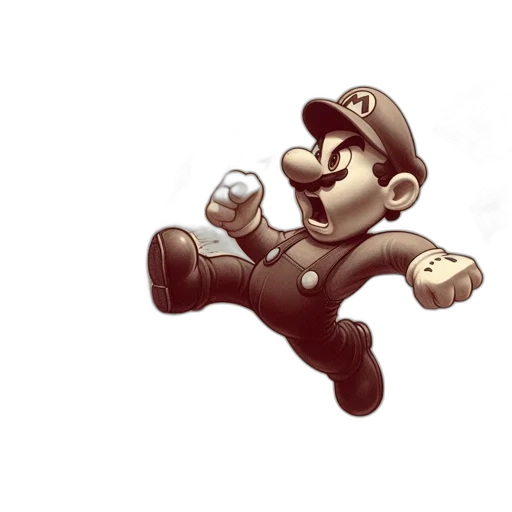 bottle, staff, pixel art, concept art, 3d render, cartoon, mario, kicks transparent PNG cut-out