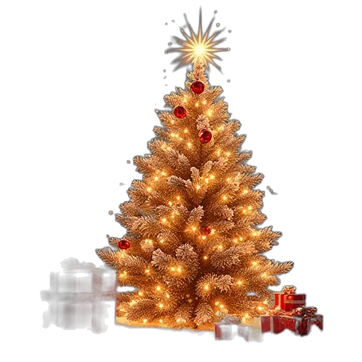 tree, 3d render, photorealistic, merry transparent PNG cut-out