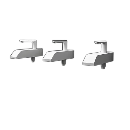 furniture, jewelry, 3d render, concept art, pixel art, modern, bathroom, black transparent PNG cut-out
