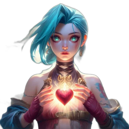 jewelry, robot, fantasy art, concept art, cyberpunk, comic book art, neon lights, blue transparent PNG cut-out