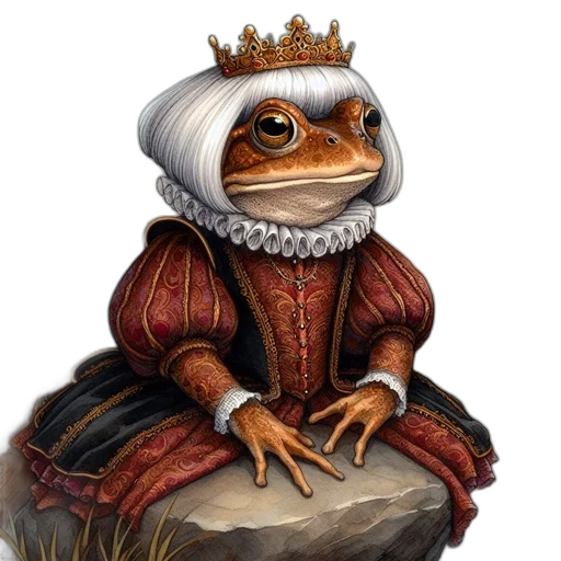 crown, hat, dragon, animal, fantasy art, concept art, photorealistic, 3d render transparent PNG cut-out
