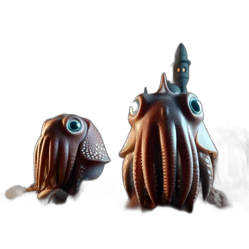creature, animal, mask, robot, concept art, 3d render, fantasy art, photorealistic transparent PNG cut-out