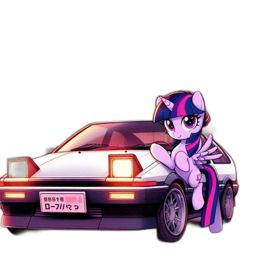 car, robot, animal, weapon, vaporwave, anime, pixel art, concept art transparent PNG cut-out