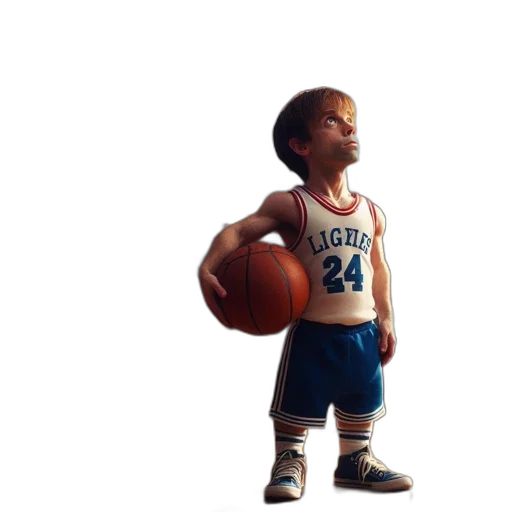 3d render, photorealistic, concept art, cartoon, indoor, basketball, game, takes transparent PNG cut-out