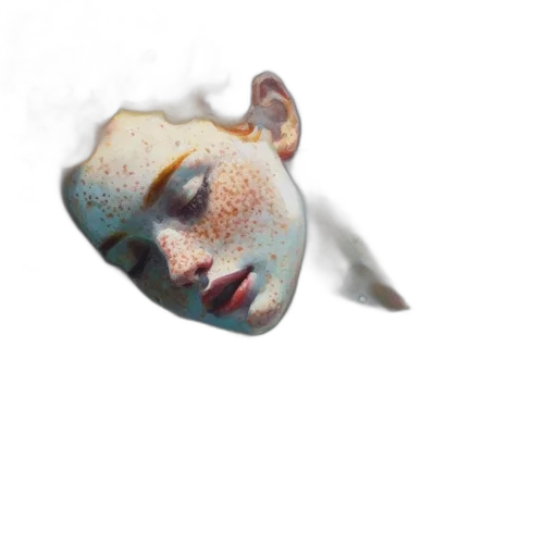 mask, face, jewelry, creature, 3d render, photorealistic, watercolor, concept art transparent PNG cut-out