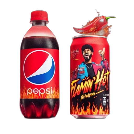 bottle, food, concept art, photorealistic, 3d render, pixel art, fire, two transparent PNG cut-out