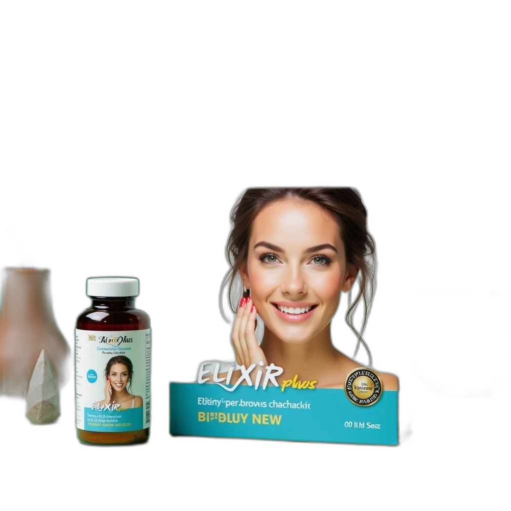 promotional, image, featuring, box, elixir, magic, woman, face transparent PNG cut-out