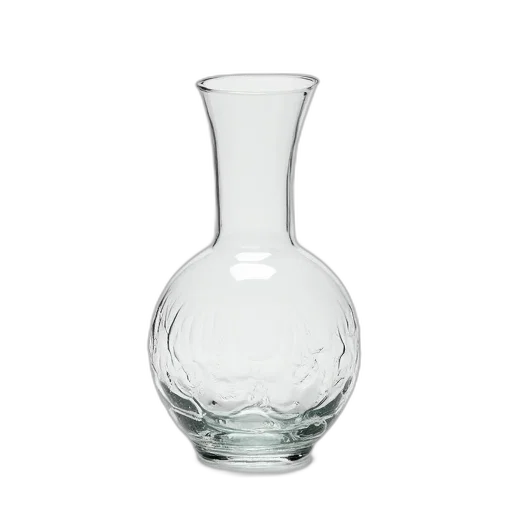 bottle, jewelry, photorealistic, clear, glass, vase, textured, design transparent PNG cut-out