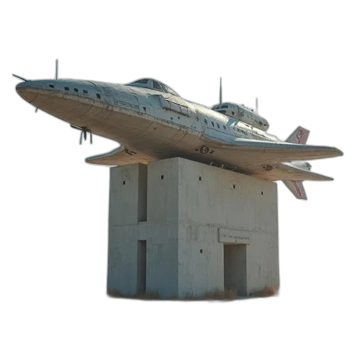building, robot, weapon, 3d render, concept art, photorealistic, space, ship transparent PNG cut-out