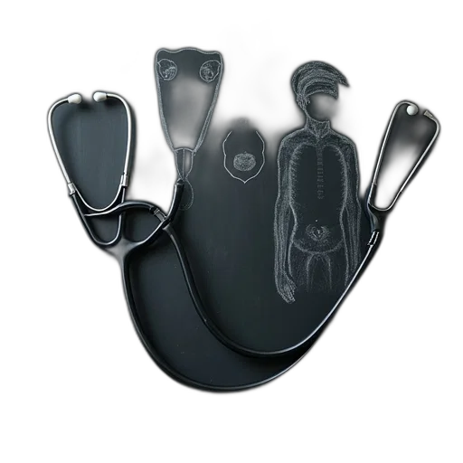 jewelry, mask, shoes, weapon, 3d render, photorealistic, concept art, stethoscope transparent PNG cut-out