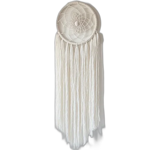 hat, hair, dress, jewelry, white, dreamcatcher, wall transparent PNG cut-out