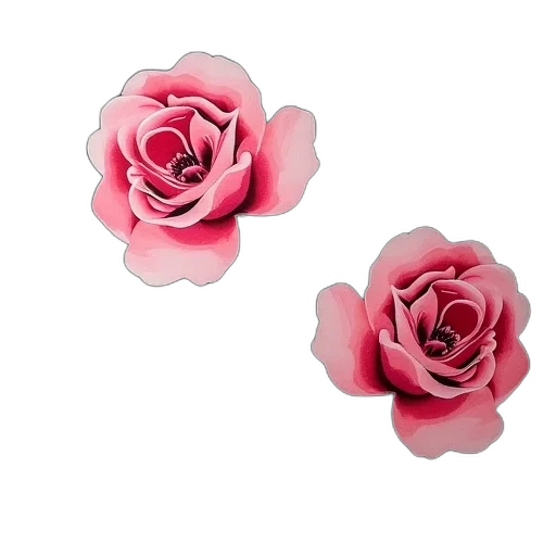 flower, jewelry, crown, 3d render, photorealistic, oil painting, watercolor, red transparent PNG cut-out