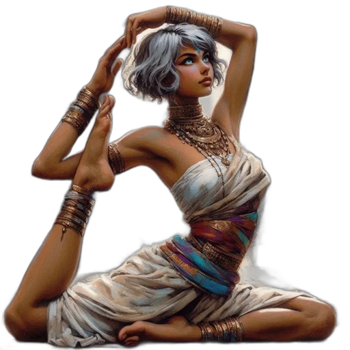 jewelry, fantasy art, concept art, photorealistic, comic book art, earth tones, woman, short transparent PNG cut-out