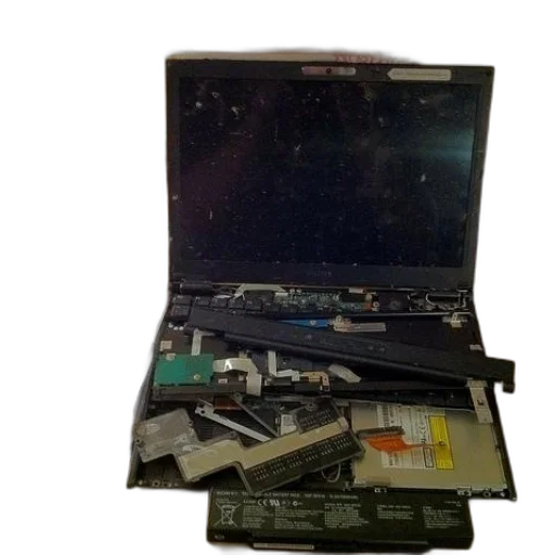weapon, outer space, laptop, computer, being, disassembled, table, screwdriver transparent PNG cut-out