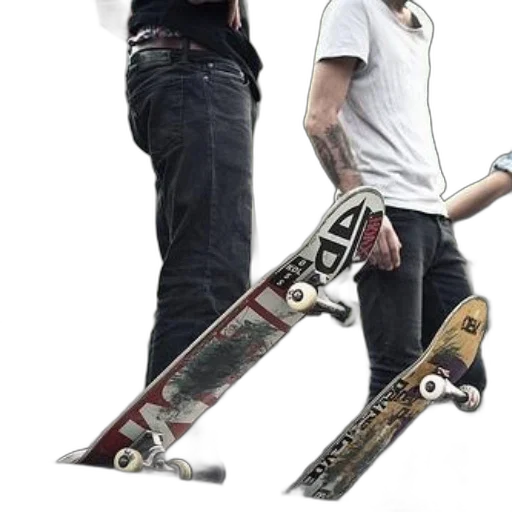 weapon, sword, concept art, photorealistic, 3d render, three, skateboarders, standing transparent PNG cut-out