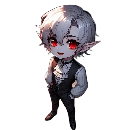 staff, creature, dragon, pixel art, concept art, fantasy art, anime, dark transparent PNG cut-out
