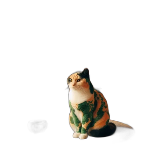 animal, jacket, staff, umbrella, 3d render, photorealistic, concept art, oil painting transparent PNG cut-out