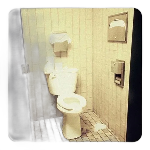robot, furniture, 3d render, photorealistic, concept art, public, bathroom, toilet transparent PNG cut-out