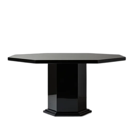 furniture, staff, jewelry, 3d render, octagonal, pedestal, dining, table transparent PNG cut-out