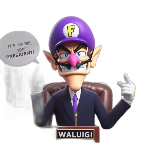 mask, hat, face, creature, concept art, 3d render, vaporwave, cartoon transparent PNG cut-out