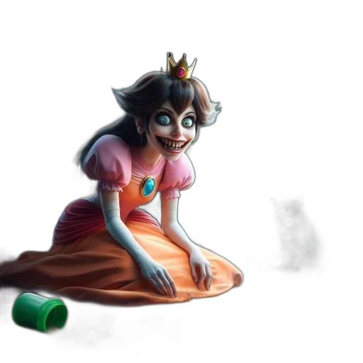 crown, dress, jewelry, creature transparent PNG cut-out