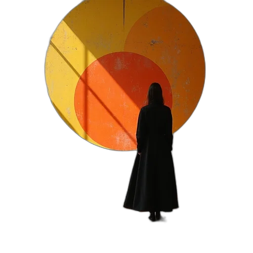 umbrella, staff, jacket, weapon transparent PNG cut-out