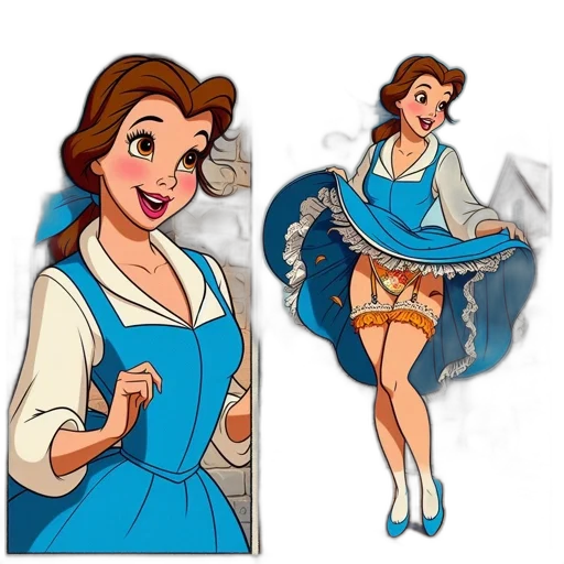 dress, staff, jewelry, cartoon, concept art, comic book art, fantasy art, fire transparent PNG cut-out