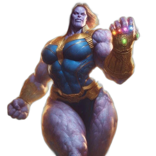 staff, concept art, comic book art, fantasy art, 3d render, muscular, figure, purple transparent PNG cut-out