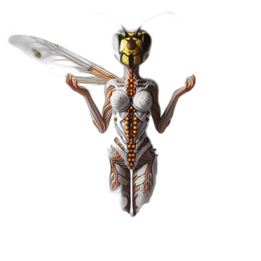 creature, animal, robot, staff, concept art, 3d render, pixel art, fantasy art transparent PNG cut-out