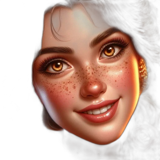 face, mask, jewelry, photorealistic, 3d render, fantasy art, concept art, female transparent PNG cut-out