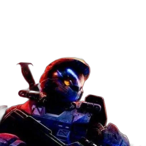weapon, robot, face, staff, concept art, vaporwave, cyberpunk, pixel art transparent PNG cut-out