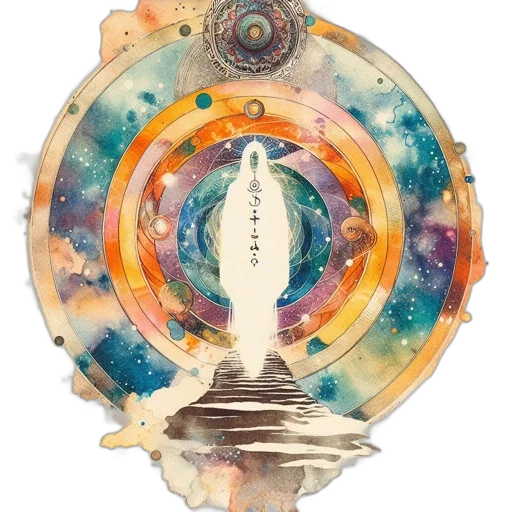 bottle, umbrella, sword, staff, watercolor, concept art, fantasy art, outer space transparent PNG cut-out