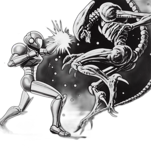 comic book art, concept art, fantasy art, outer space, underwater, outer, space, sleek transparent PNG cut-out