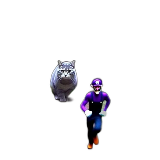 animal, robot, mask, creature, pixel art, 3d render, concept art, vaporwave transparent PNG cut-out