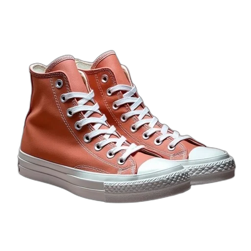shoes, 3d render, photorealistic, red, neon, converse, zapatinti, all transparent PNG cut-out