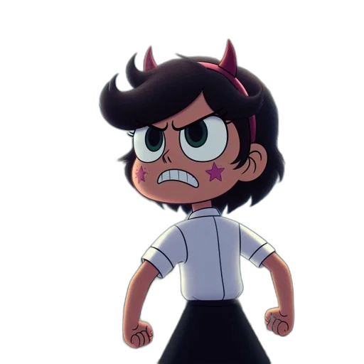 staff, creature, crown, face, cartoon, concept art, anime, 3d render transparent PNG cut-out