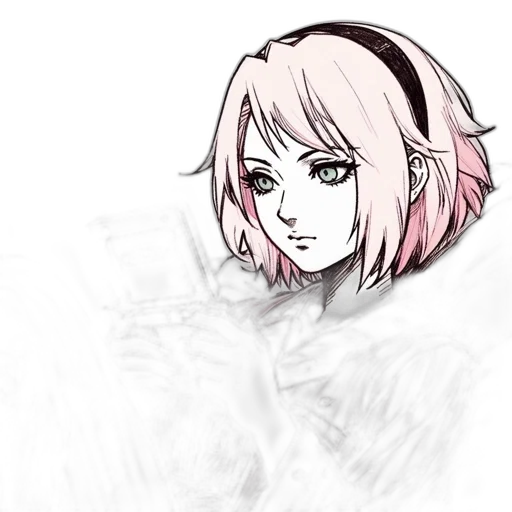 face, creature, weapon, mask, concept art, anime, pixel art, fantasy art transparent PNG cut-out