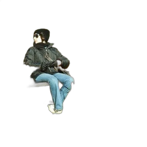 jacket, mask, robot, shoes, 3d render, concept art, cartoon, photorealistic transparent PNG cut-out