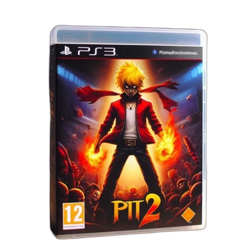 concept art, playstation, game, case, titled, pit, featuring, character transparent PNG cut-out