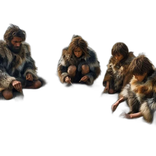 animal, jacket, concept art, 3d render, photorealistic, oil painting, group, people transparent PNG cut-out