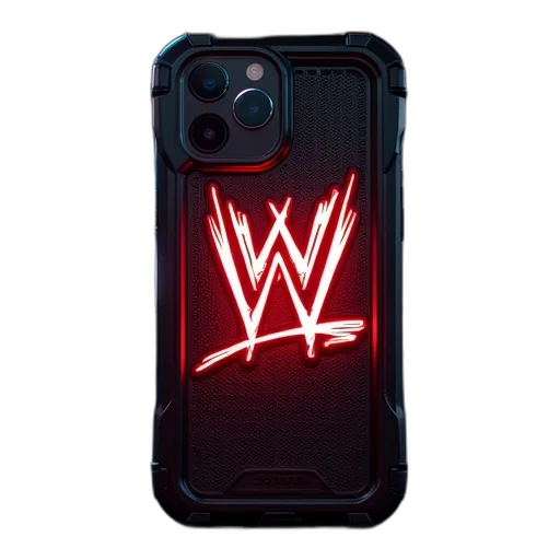 weapon, neon lights, geekcase, wwe, phone, case transparent PNG cut-out