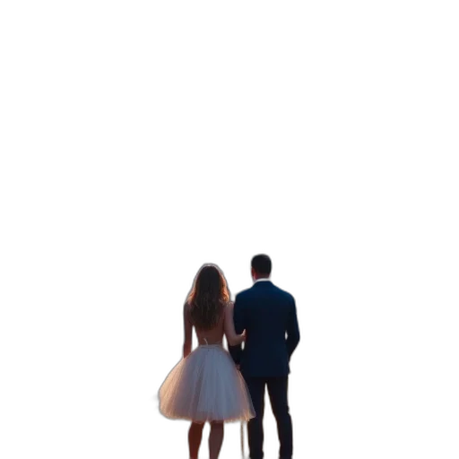 dress, umbrella, shoes, robot, 3d render, concept art, photorealistic, pixel art transparent PNG cut-out
