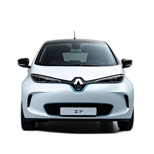 car, new, renault, zoe transparent PNG cut-out