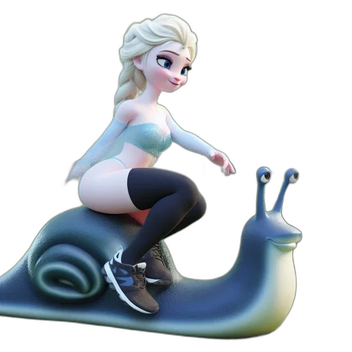 concept art, 3d render, fantasy art, cartoon, animated, girl, blonde, hair transparent PNG cut-out
