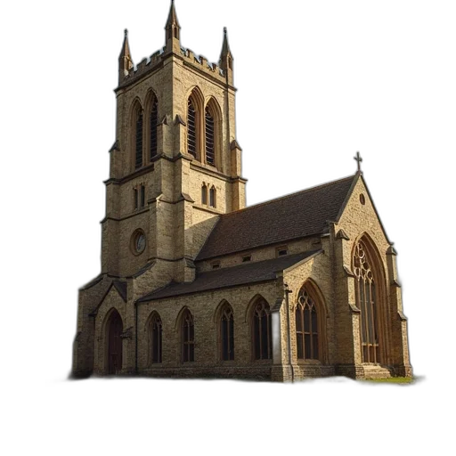 building, 3d render, photorealistic, concept art transparent PNG cut-out