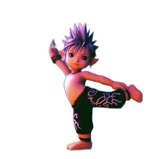 creature, weapon, animal, sword, 3d render, concept art, pixel art, vaporwave transparent PNG cut-out