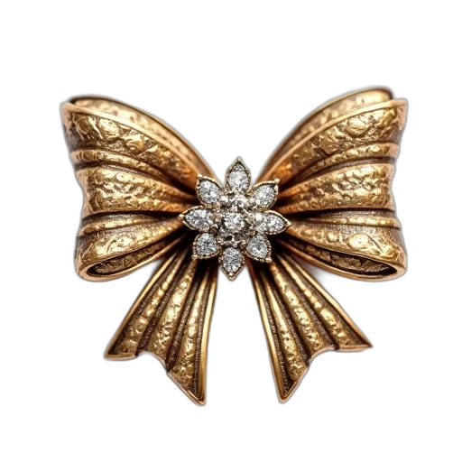 jewelry, crown, staff, flower, close-up, image, brooch, bow transparent PNG cut-out