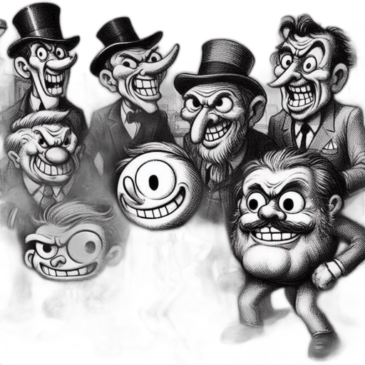 mask, face, concept art, cartoon, comic book art, pencil sketch, animated, group transparent PNG cut-out