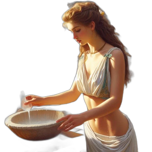 jewelry, dress, food, oil painting, photorealistic, concept art, fantasy art, fire transparent PNG cut-out